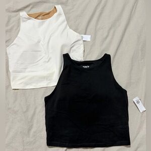 Women Padded Tank Top Sports Bra (2 pieces)
